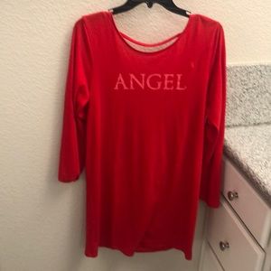 Red Victoria secret night gown